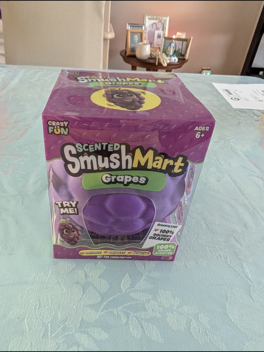 Scented Grapes Kids Toy - Purple